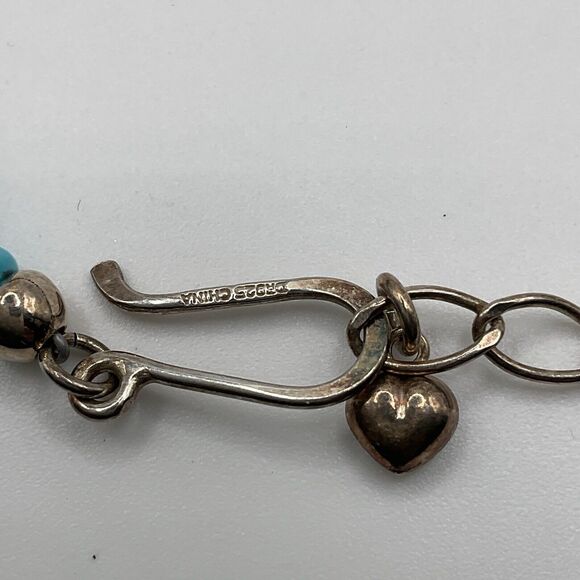 Jay King Necklace Midnight Chalcedony and Royal Blue Turquoise 18” - 21” - Picture 11 of 13